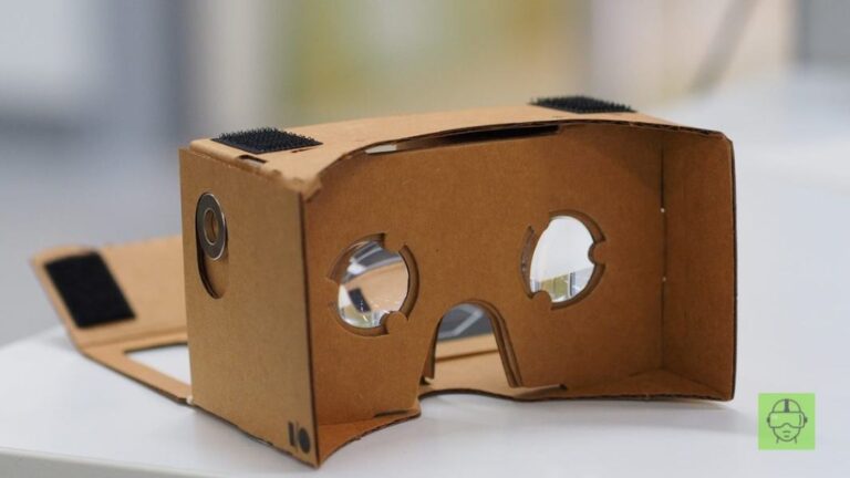 a cardboard box with a pair of lenses - vskel
