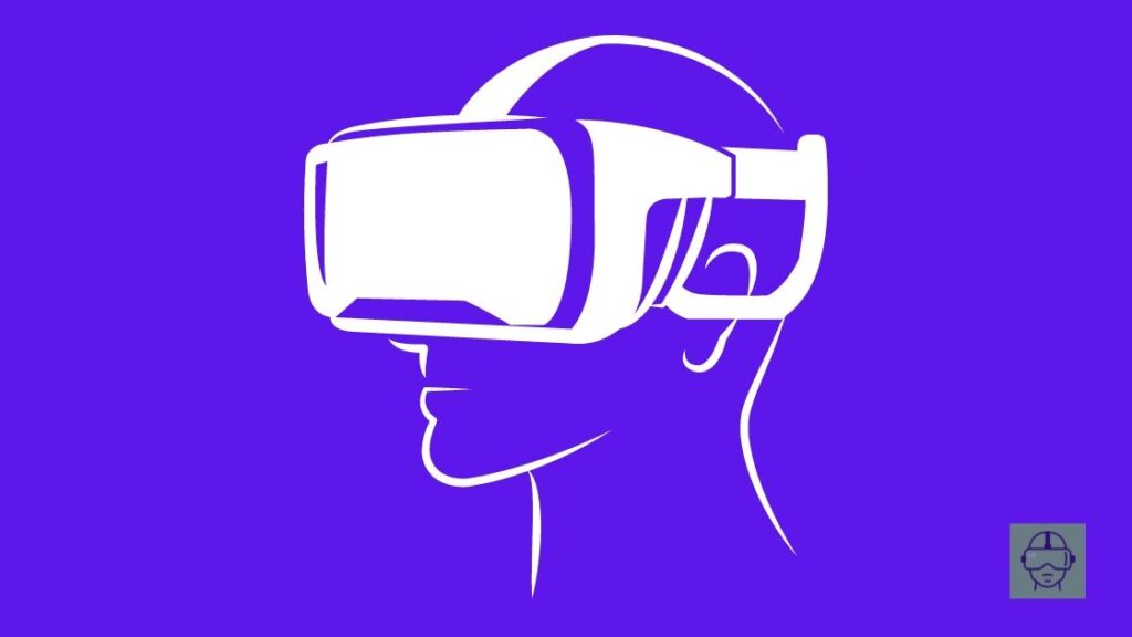 a white silhouette of a man wearing virtual reality goggles - vr-headset-not-detected-vskel