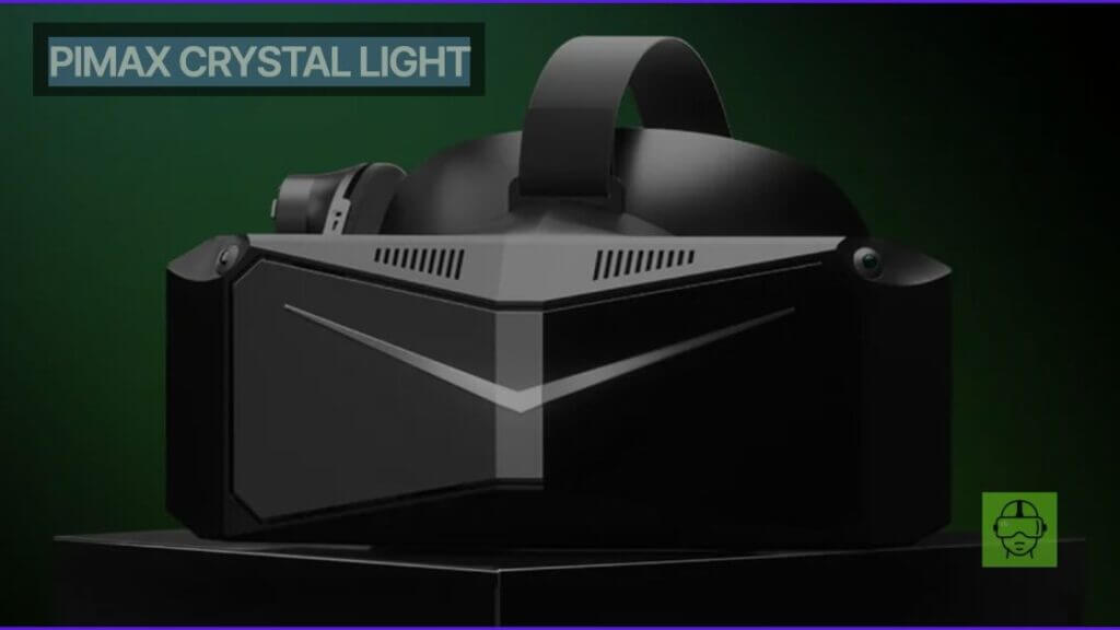 a black virtual reality headset - pimax-crystal-light-pcvr