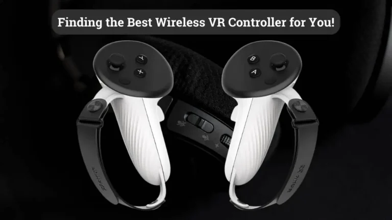 a pair of white vr controllers - finding-the-best-wireless-vr-controller-vskel
