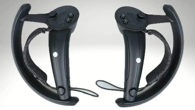 knuckles vr headset and controllers