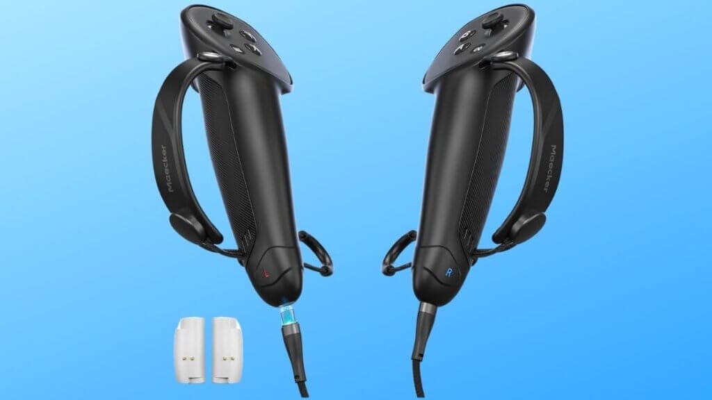 meta quest 3s controllers rechargeable batteries vskel