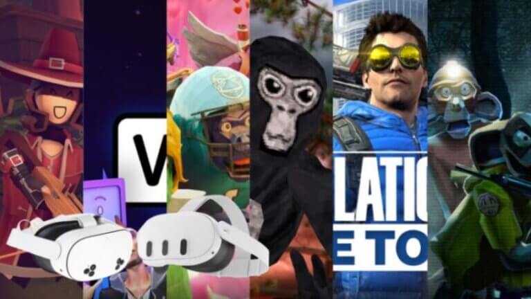 small pics of all games together - Top Free Games on Meta Quest 3 and 3S-vakel