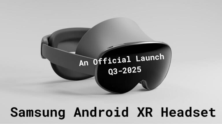 Samsung Android XR Headset launch date